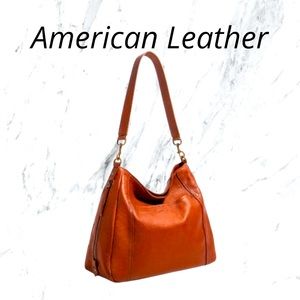 NWOT- American Leather Shoulder Bag